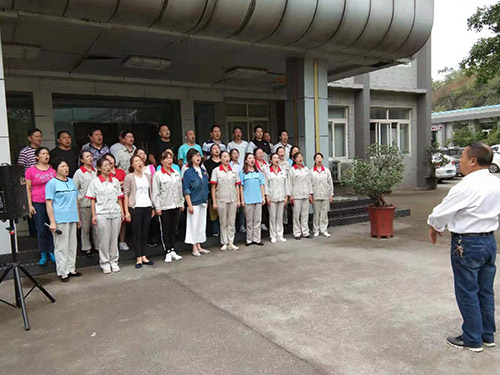 斯凱力公司參加慶祝中華人民共和國成立70周年 “歌唱祖國”合唱音樂(lè )會(huì )